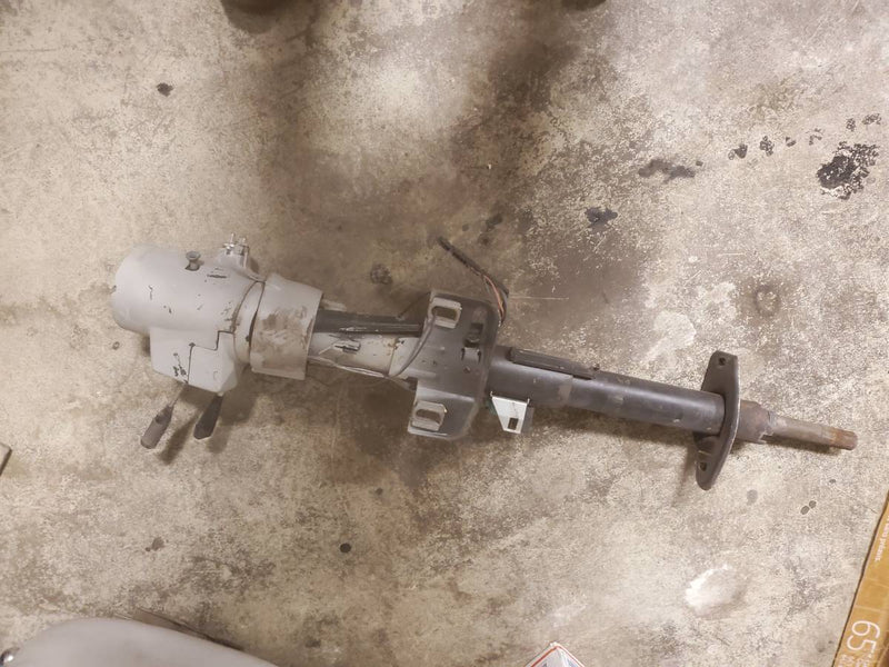 1977 Chevy Corvette gray tilt steering column