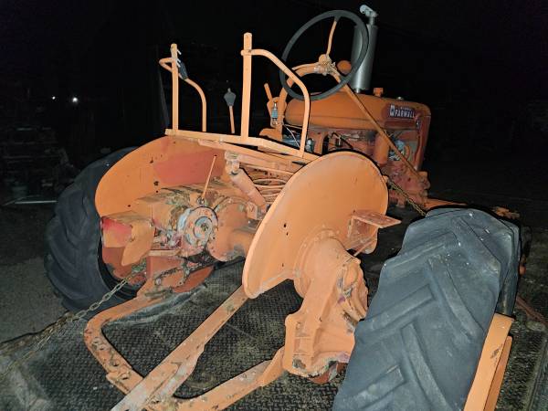 40/50s McCormick FarmAll Super A tractor