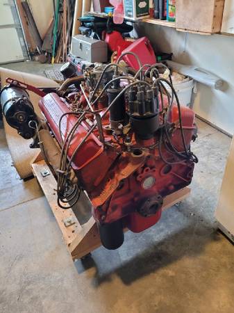 Two 1956 chevy 265ci V8 motors