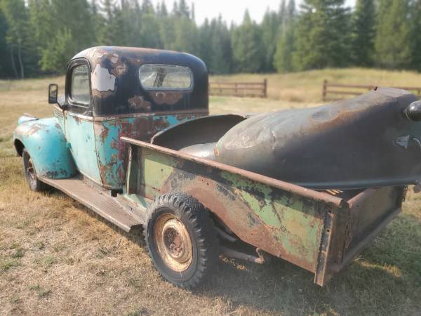 1941 Chevy half ton short bed project or?