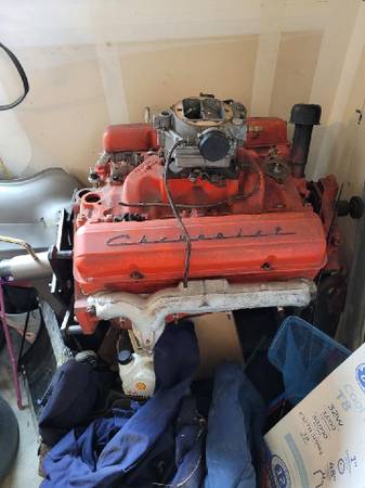 Two 1956 chevy 265ci V8 motors