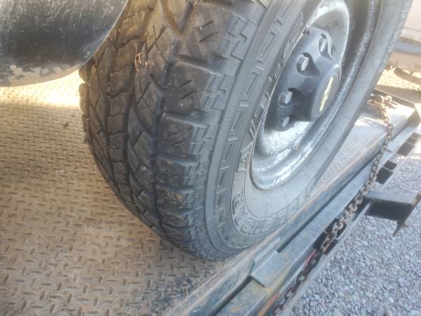 4 - Yokohama 235/75R16 M&S tires