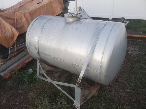 NICE Aluminum potable water or liquid tank w/base