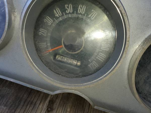 1964 Plymouth Sport Fury instrument cluster