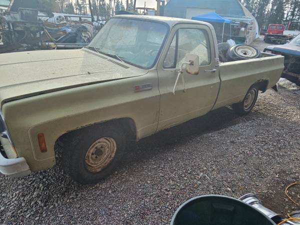 1973 GMC c15 longbed 2 wd pickup project or?