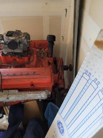 Two 1956 chevy 265ci V8 motors