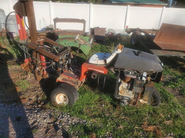 Custom made mobile log splitter