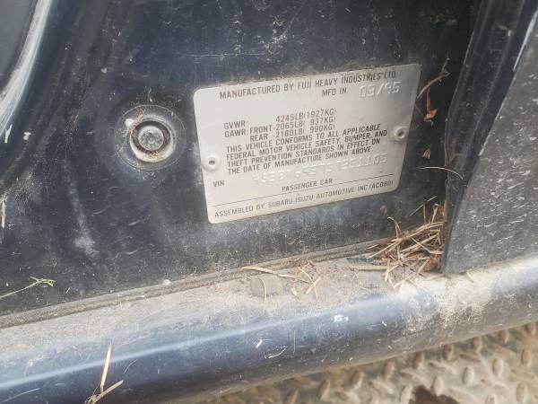 1995 subaru legacy AWD wagon project or?