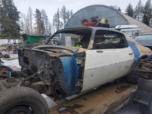 1970/1972 Camaro projects w/extra parts package deal