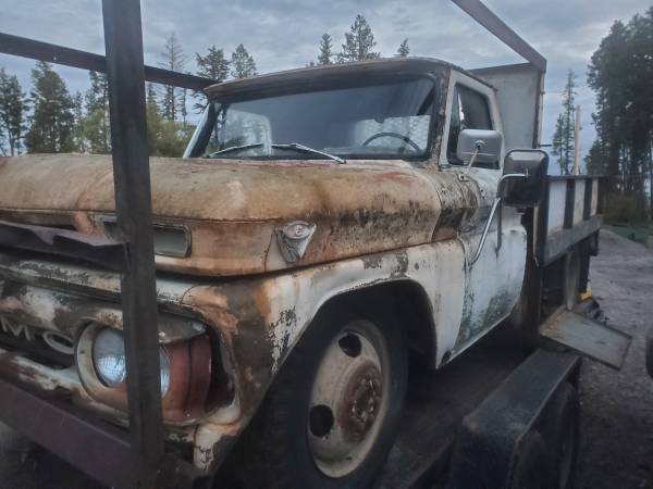 1964 GMC flatbed dually project or?