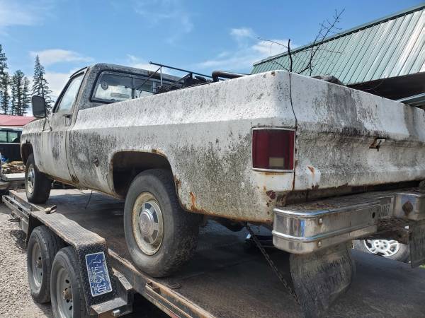 1976 Chevy 2500 4x4 project or?