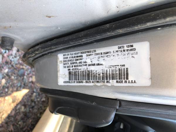 1997 subaru legacy 4dr sedan AWD project or?