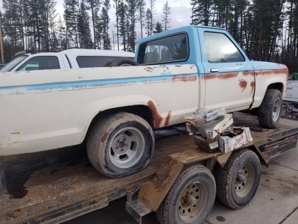 1984 FORD RANGER 2WD LONG BED PROJECT OR
