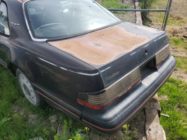 RARE 1987 Ford T-bird Turbo Coupe 5spd project