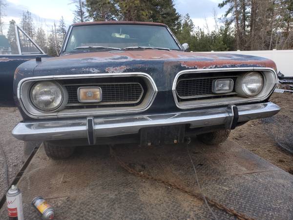 1967 Plymouth Barracuda Formula S project