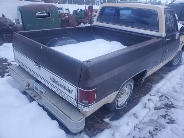1984 Chevy C10 2wd shortbox project or?