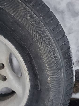4 265/75r16 M&S E rated tires