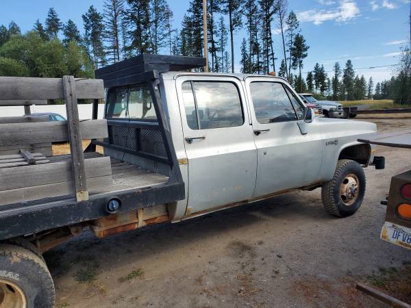 1985 Gmc crewcab 3+3 3500 dually 4x4