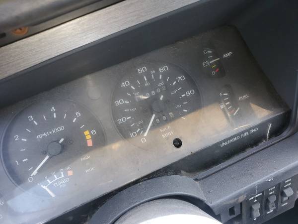 RARE 1987 Ford T-bird Turbo Coupe 5spd project