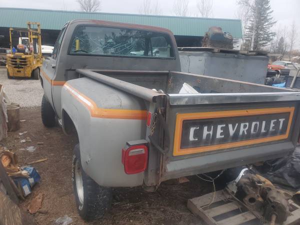 1980 Chevy Sport shortbed 4x4