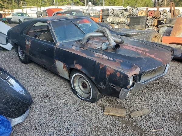 CLASSIC MUSCLE CAR 1968 AMC AMX 2 SEATER