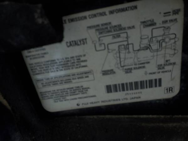 1999 Subaru outback AWD project or?