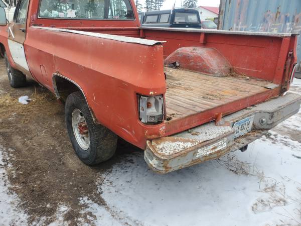 1979 chevy c20 4x4 project or?