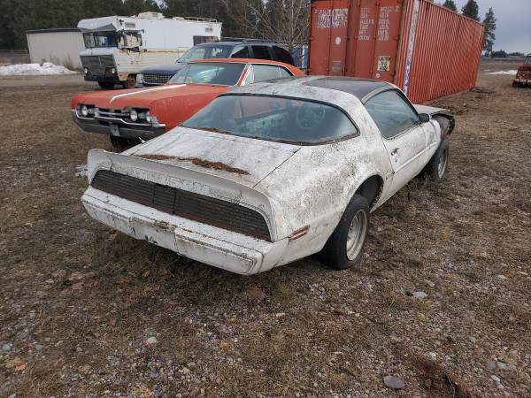 1979 trans am top project car.