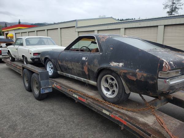 CLASSIC MUSCLE CAR 1968 AMC AMX 2 SEATER