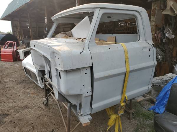 1971 f100 3" chopped cab project