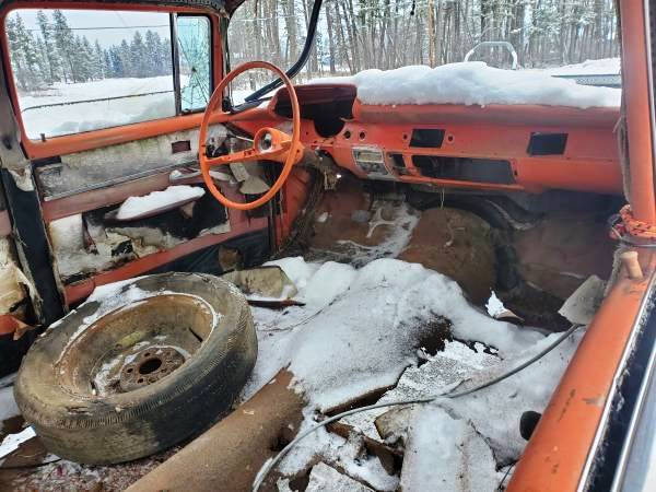 1957 chevy 4 door sedan rolling shell
