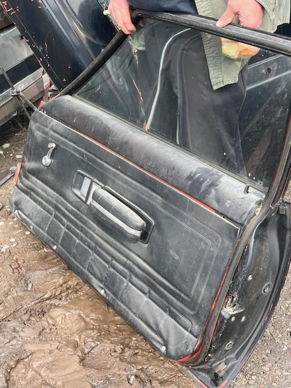 1972 AMC Gremlin passenger side door