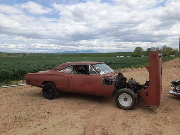 1970 dodge coronet old school drag car
