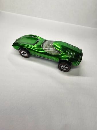 1969 Redline Hot wheels Light (apple) Green Torero