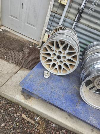 4 - NICE 1993 to 95 Jeep Grand Cherokee Snowflake aluminum wheels – Car ...