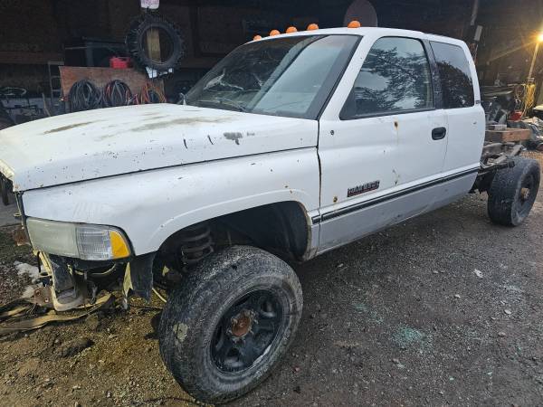 1997 Dodge ram 2500 diesel 4x4 extended cab project