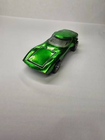 1969 Redline Hot wheels Light (apple) Green Torero