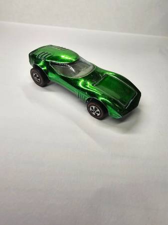 1969 Redline Hot wheels Light (apple) Green Torero