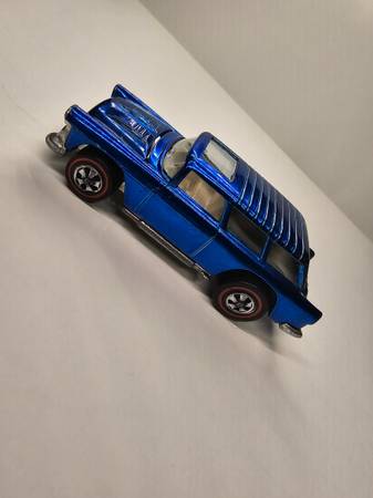 1973 Redline Hot wheels Dark Blue Classic Nomad