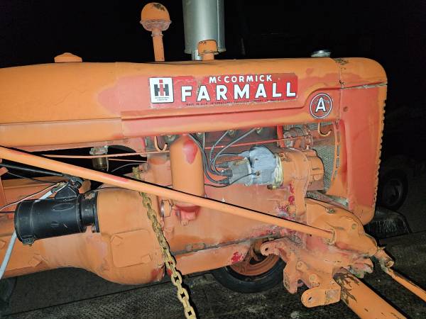 40/50s McCormick FarmAll Super A tractor