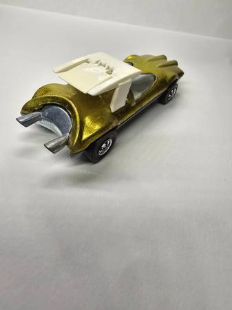 1970 Redline Hot wheels Yellow Swingin Wing