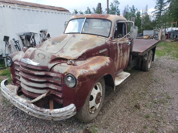 1954 Chevy 261ci inline 6 load comes with master dumptruck project or?