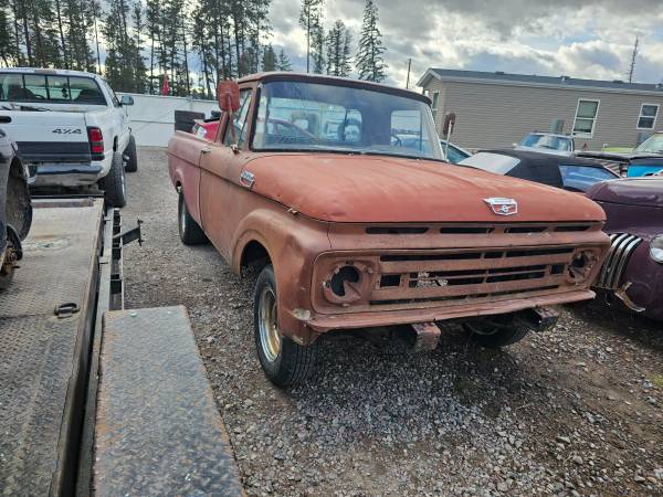 1962 F100 Unibody Short bed Hotrod/Rat rod pickup