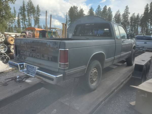 1985 Chevy s10 extended cab 4x4 project or?