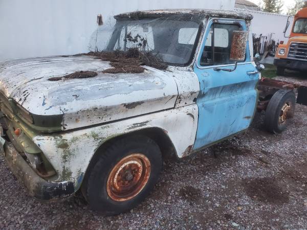 1965ish GMC dually project or?