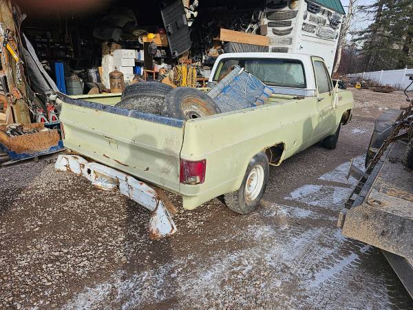 1973 GMC c15 longbed 2 wd pickup project or?