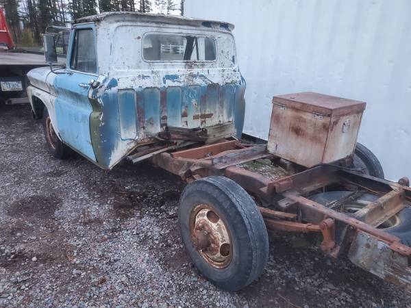 1965ish GMC dually project or?