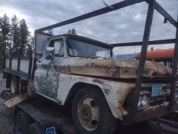 1964 GMC flatbed dually project or?