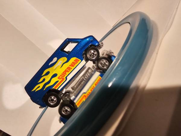 1985 Hot Wheels Blue Super Van/Kellogg&