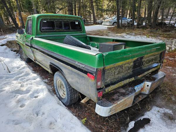 1972 Ford F100 Ranger 4x4 parts or?